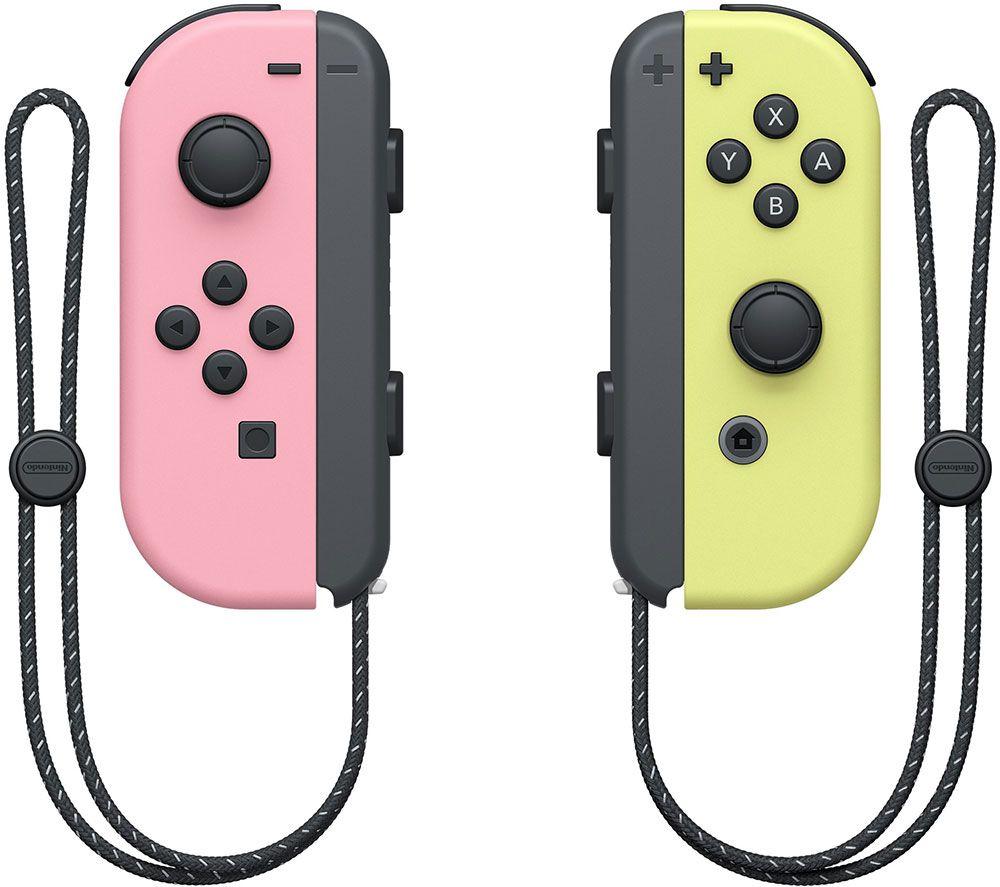 NINTENDO Switch Joy-Con Wireless Controllers - Pastel Pink & Pastel Yellow