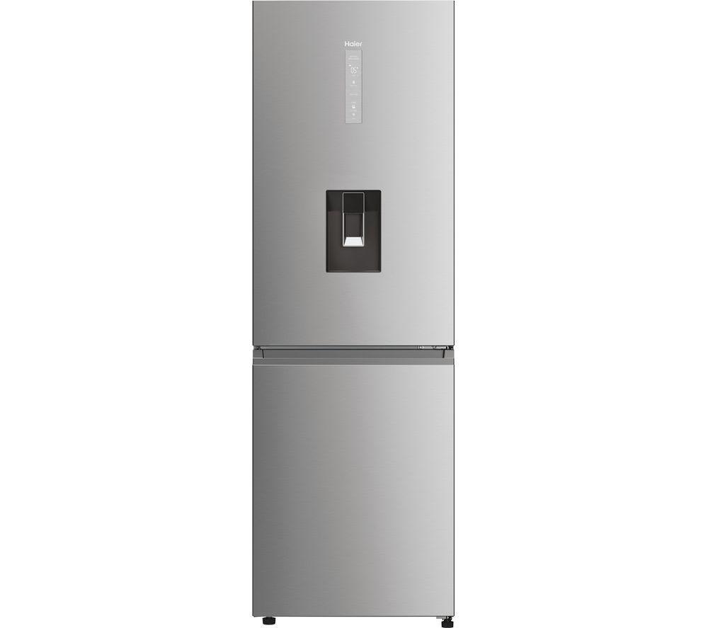 HAIER HDPW5618DWPK Smart 60/40 Fridge Freezer – Inox, Silver/Grey