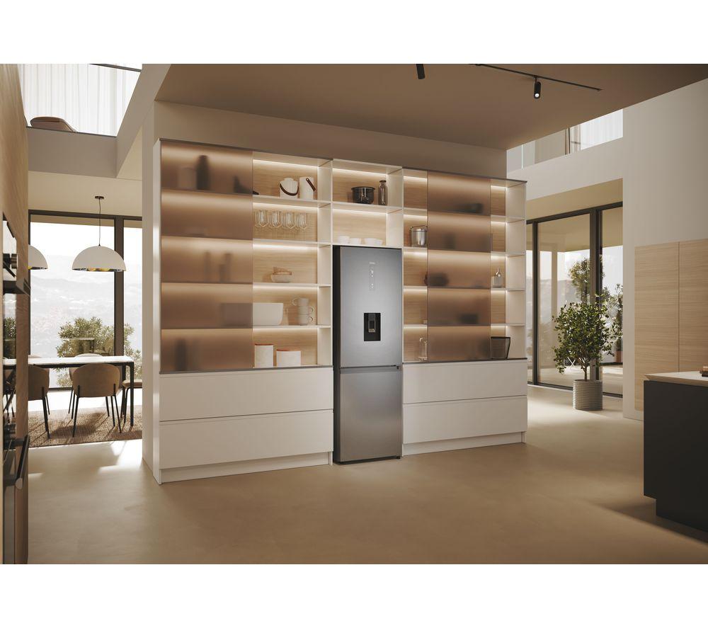 HAIER HDPW5618DWPK Smart 60/40 Fridge Freezer - Inox image number 22 of 62