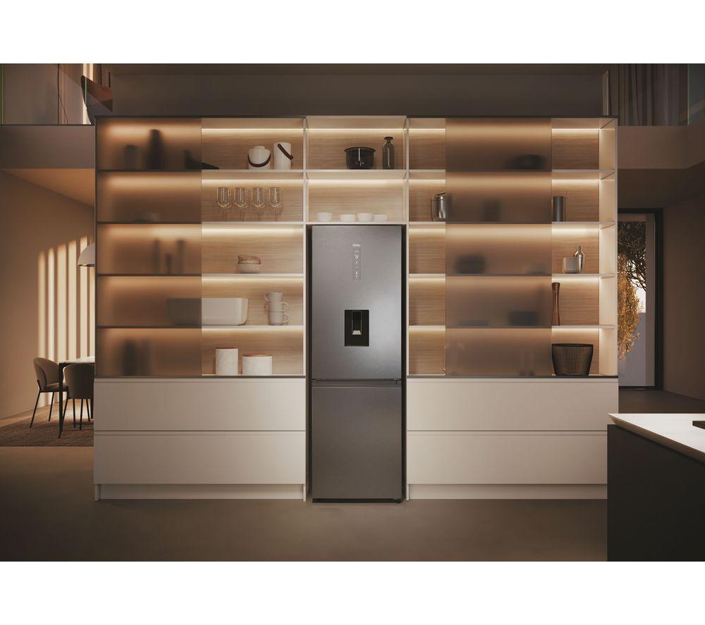 HAIER HDPW5618DWPK Smart 60/40 Fridge Freezer - Inox image number 25 of 62