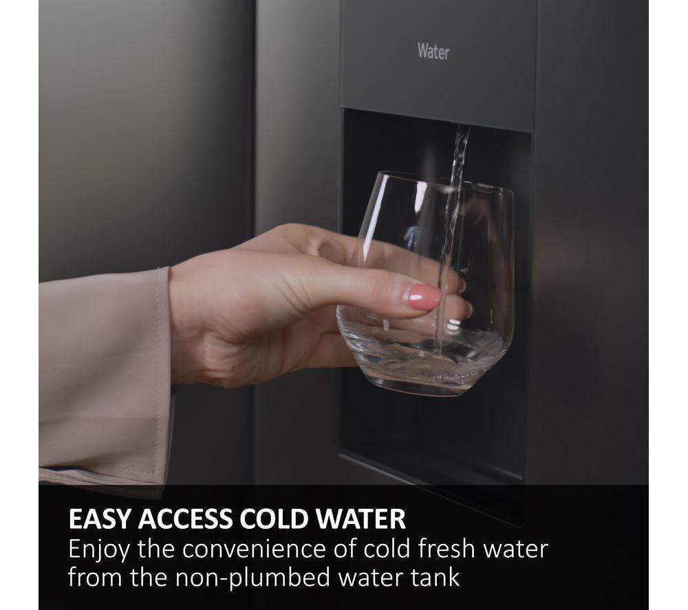 HAIER HDPW5618DWPK Smart 60/40 Fridge Freezer - Inox image number 60 of 62