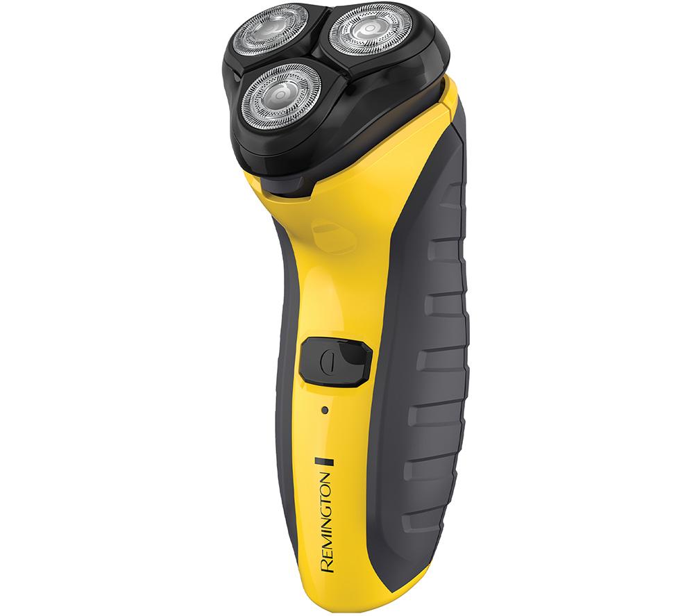 REMINGTON PR1855 Wet & Dry Stubble Rotary Shaver - Yellow & Black image number 9 of 10