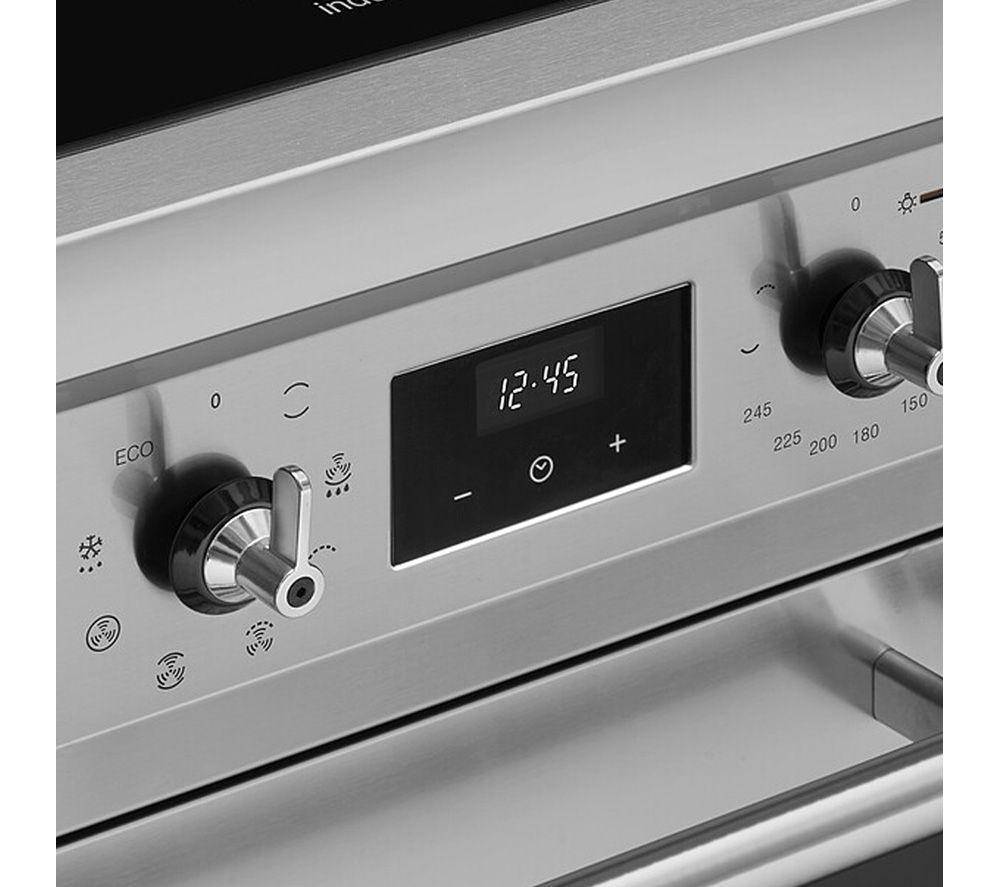 SMEG C92IMX2 90 cm Electric Induction Range Cooker - Stainless Steel image number 5 of 6