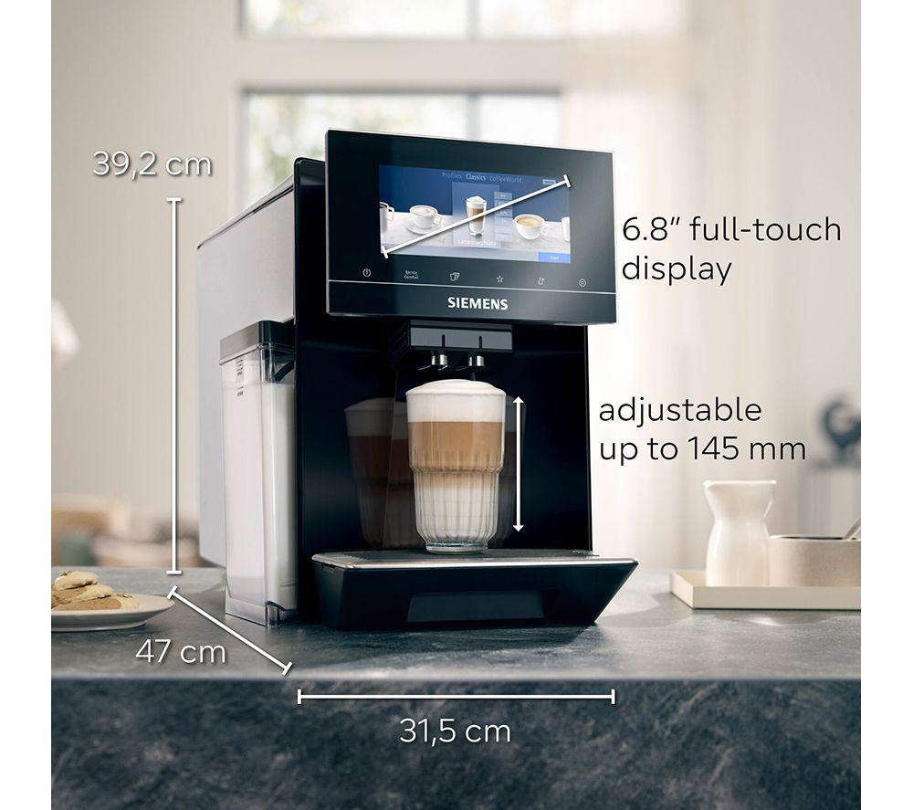 SIEMENS TQ903GB9 Smart Bean to Cup Coffee Machine - Black image number 2 of 15