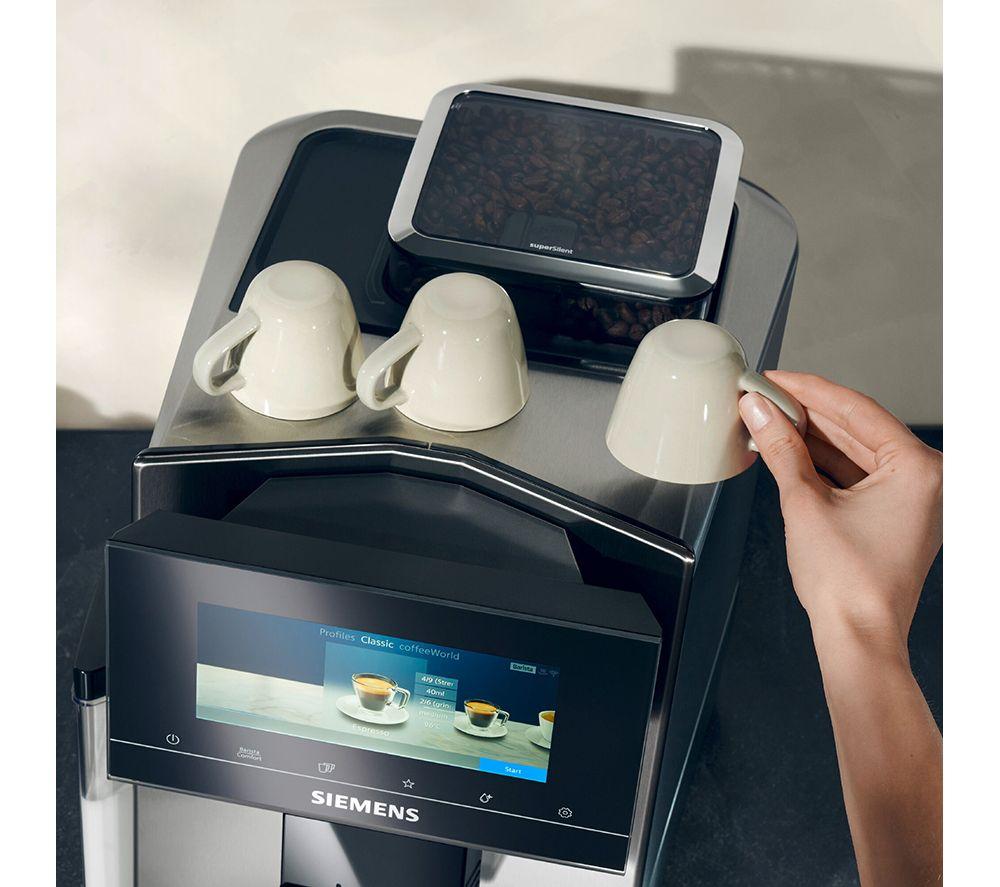 SIEMENS TQ903GB9 Smart Bean to Cup Coffee Machine - Black image number 9 of 15