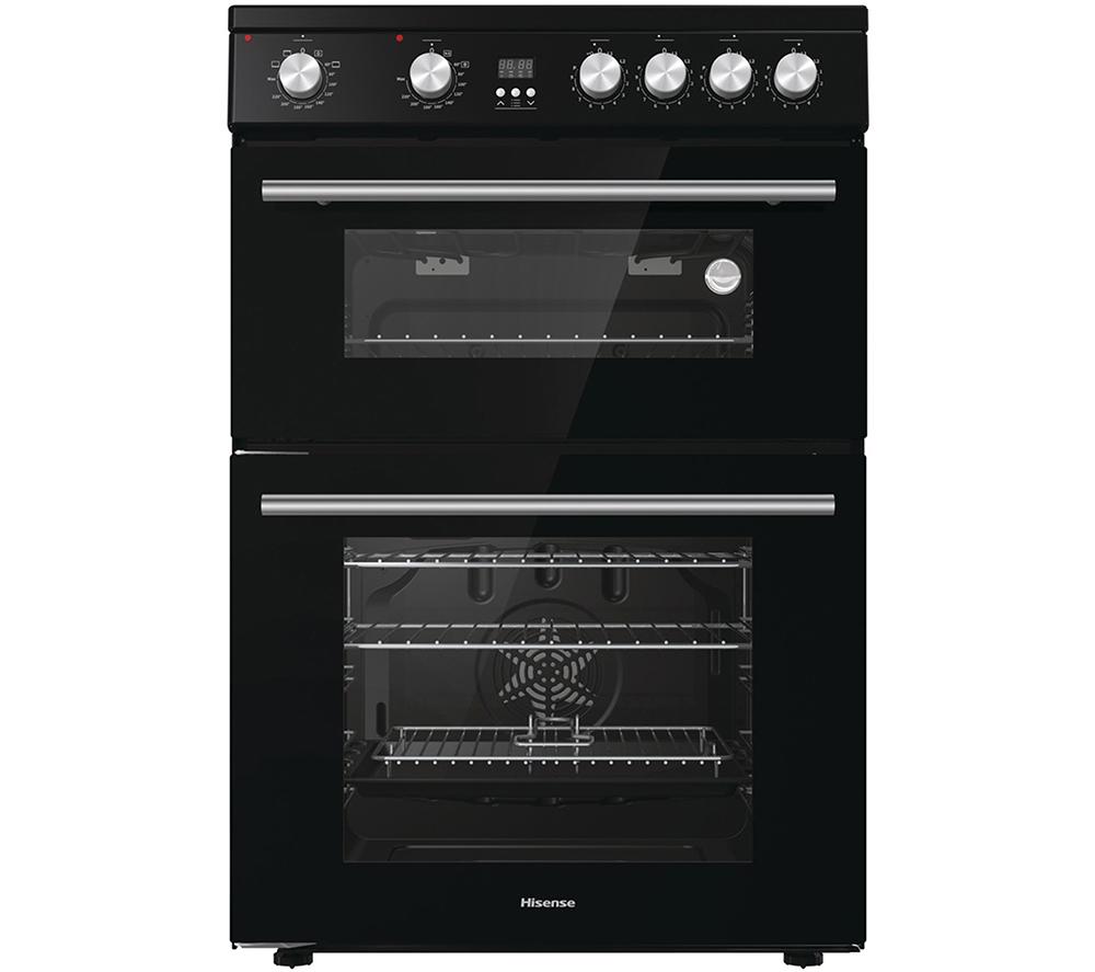 Freestanding electric double oven deals with induction hob