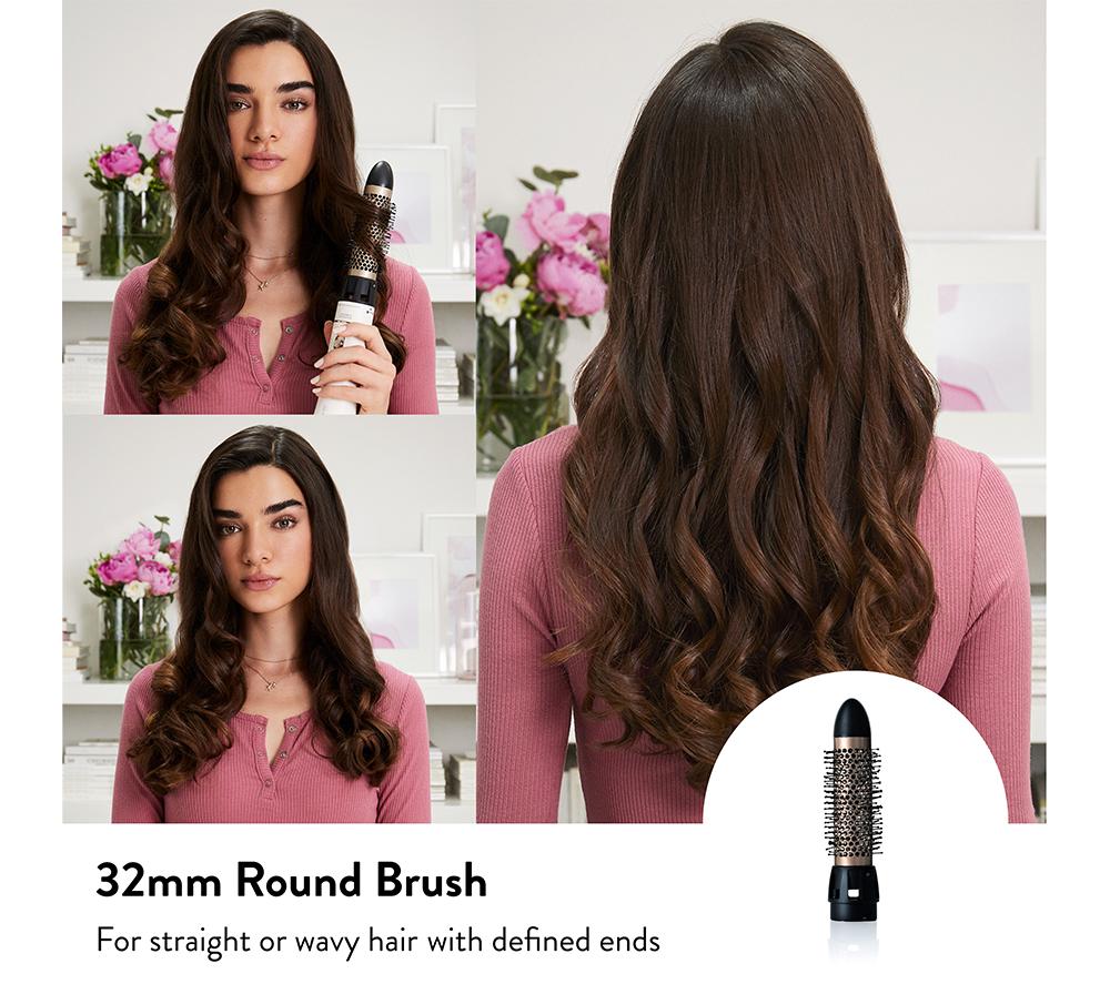 BELLISSIMA ITALIA Air Wonder 8-in-1 Hot Air Styler - White & Gold image number 5 of 13
