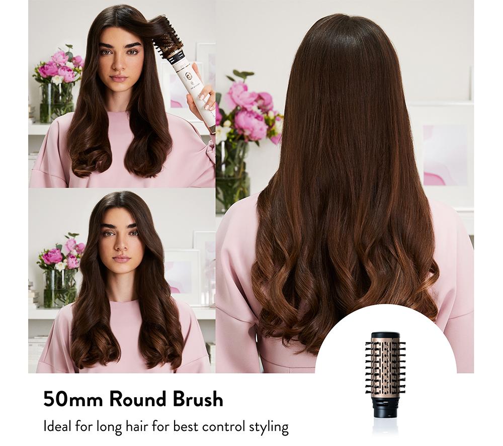 BELLISSIMA ITALIA Air Wonder 8-in-1 Hot Air Styler - White & Gold image number 7 of 13
