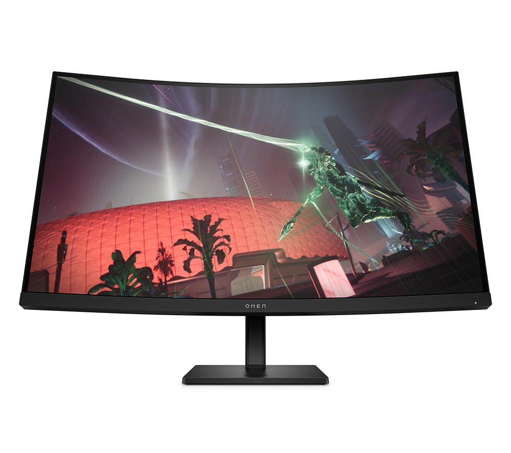 HP OMEN 32c Quad HD 32" Curved VA LCD Gaming Monitor - Black image number 12 of 18