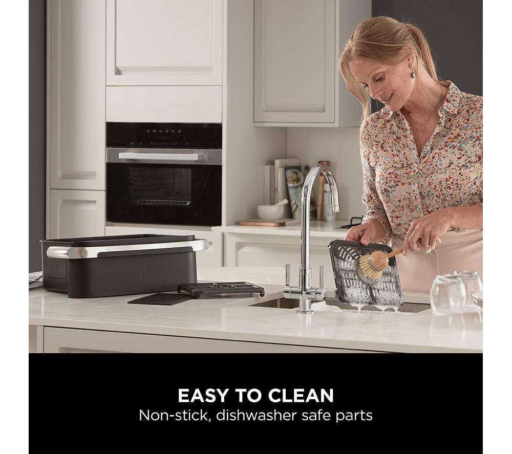 NINJA Foodi FlexDrawer AF500UK 10.4L Dual Air Fryer - Black image number 9 of 10