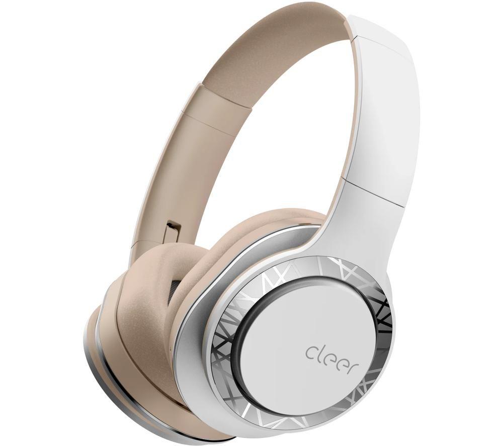 CLEER AUDIO Enduro 100 Wireless Bluetooth Headphones - Sand, White