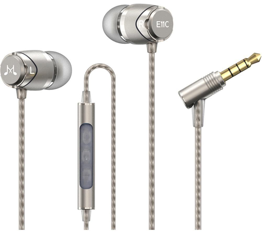 SOUNDMAGIC E11C Earphones - Silver image number 2 of 6