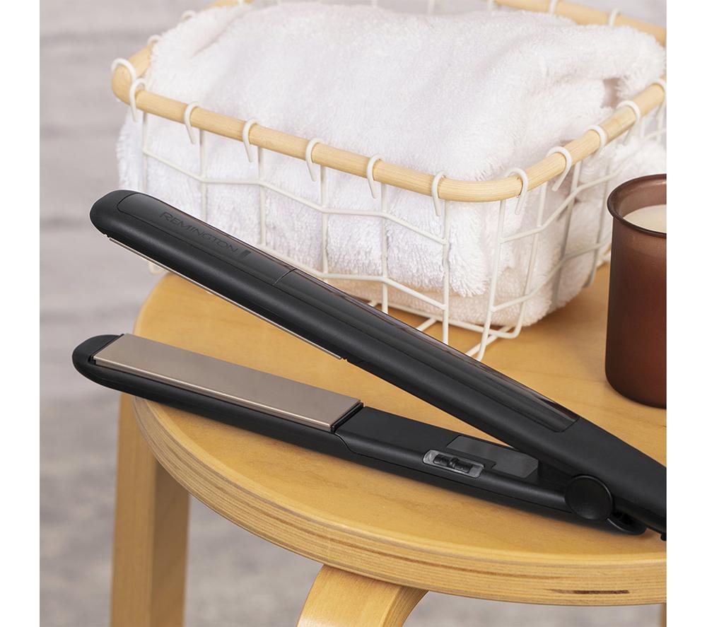 REMINGTON Ceramic Straight 215 Hair Straightener - Black image number 7 of 8