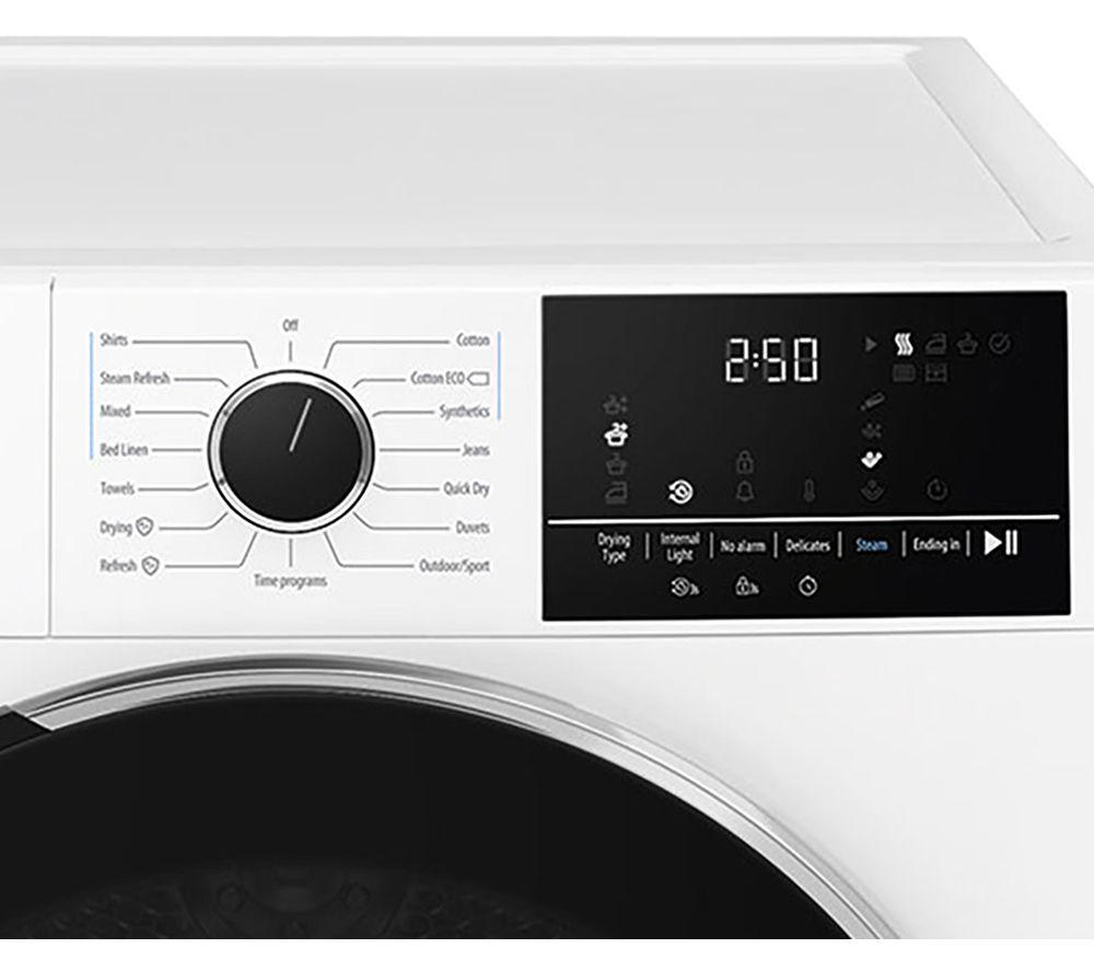 SMEG DNP92SEUK 9 kg Heat Pump Tumble Dryer - White image number 2 of 3