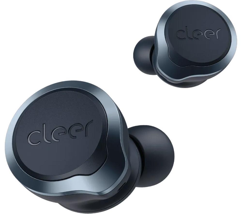CLEER AUDIO ALLY PLUS II Wireless Bluetooth Noise-Cancelling Earbuds - Midnight Blue, Blue