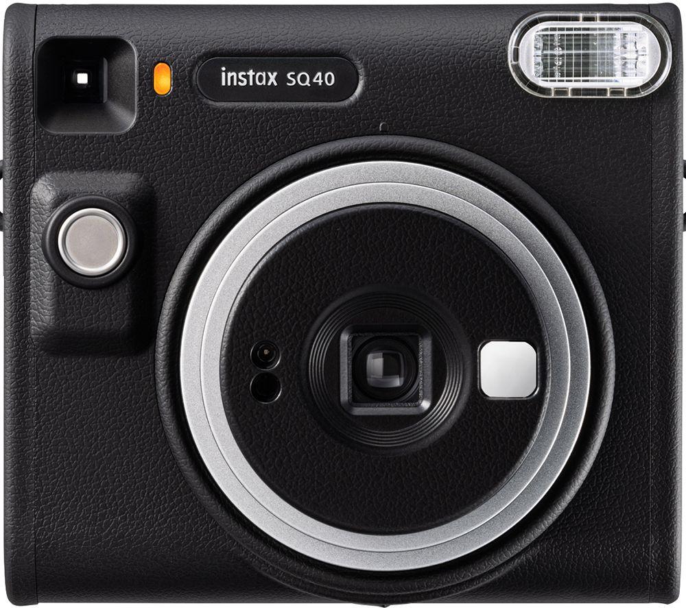 INSTAX SQ40 instant camera, Black textured finish