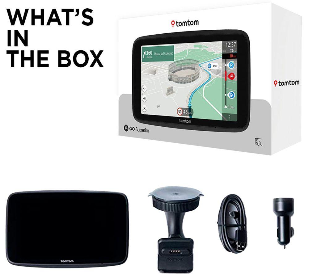 TOMTOM GO Superior 7" Sat Nav - Worldwide Maps image number 6 of 6