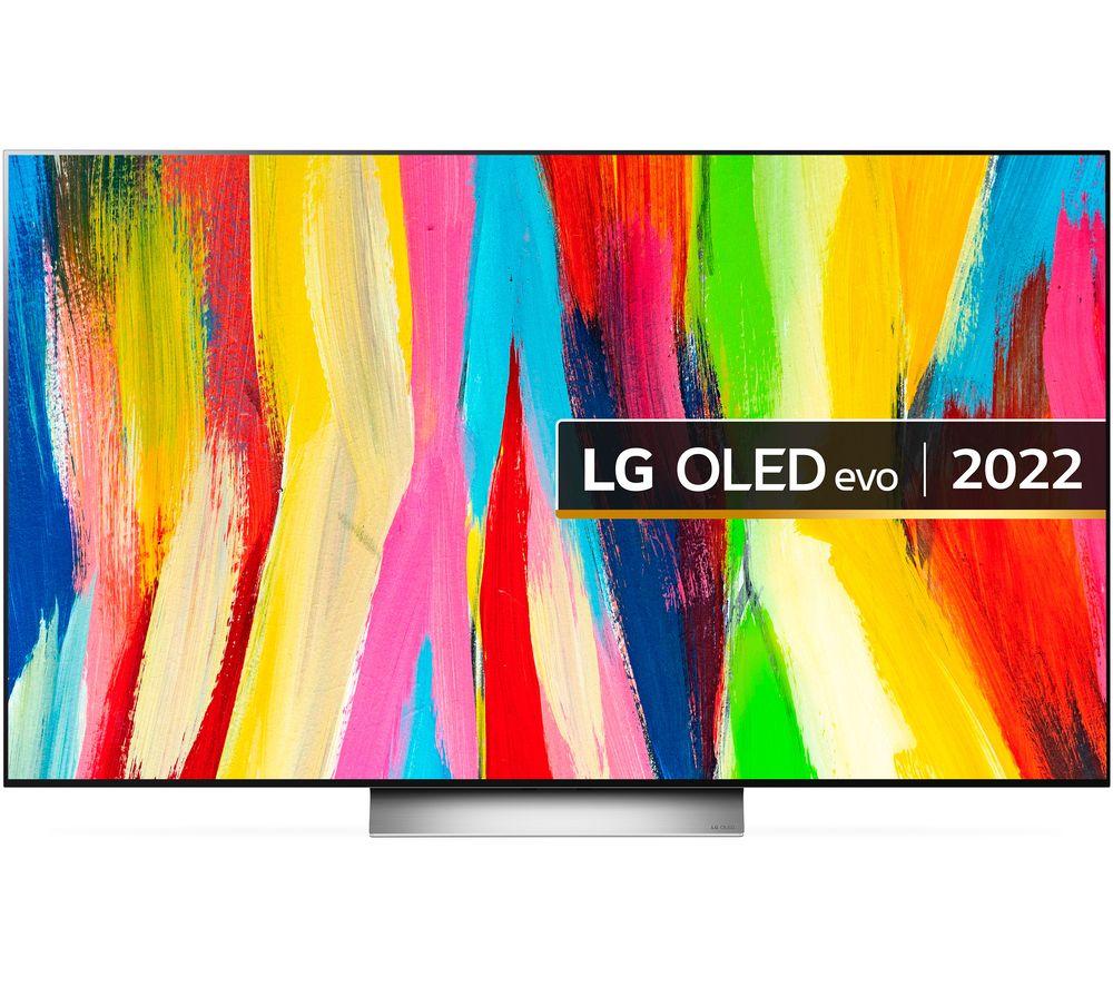 55" LG OLED55C26LD Smart 4K Ultra HD HDR OLED TV with Google Assistant