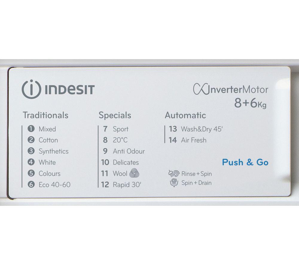 INDESIT BI WDIL 861485 UK Integrated 8 kg Washer Dryer image number 6 of 15