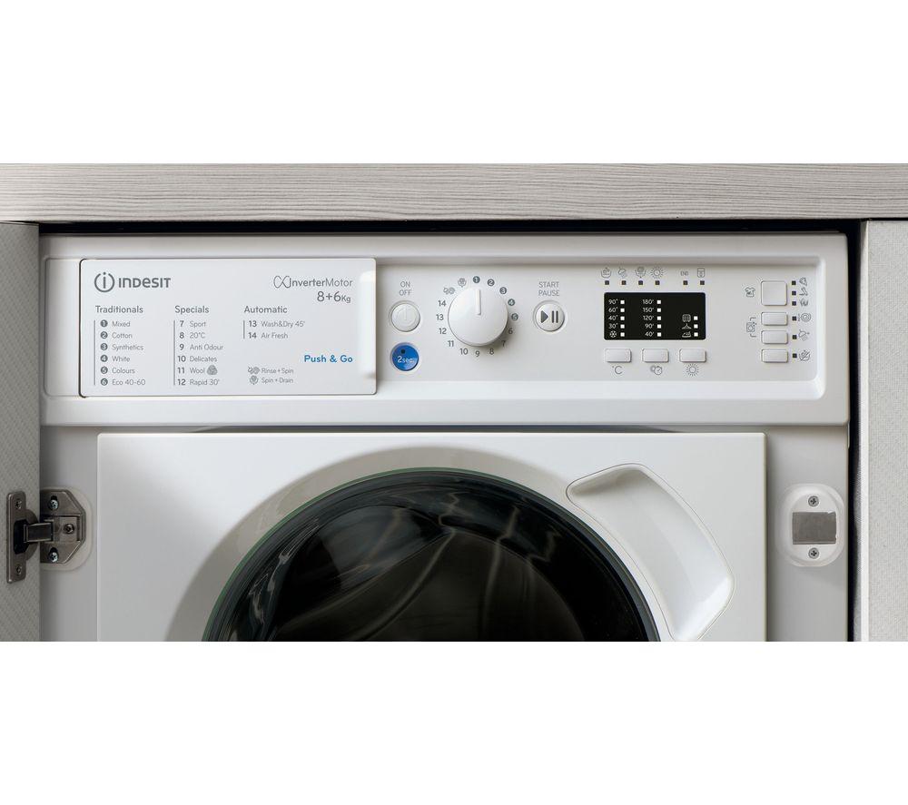 INDESIT BI WDIL 861485 UK Integrated 8 kg Washer Dryer image number 8 of 15