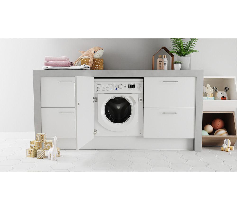 INDESIT BI WDIL 861485 UK Integrated 8 kg Washer Dryer image number 13 of 15