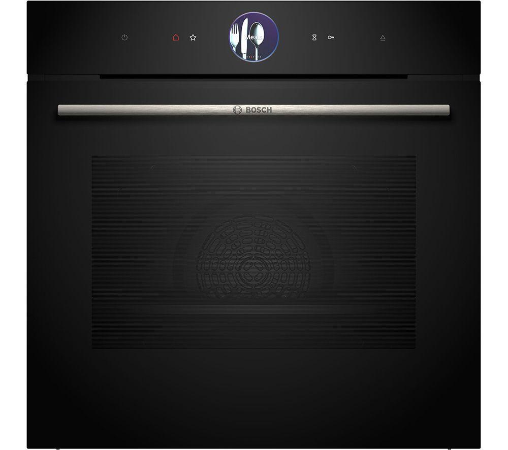 BOSCH Series 8 HSG7364B1B Electric Steam Smart Oven - Black