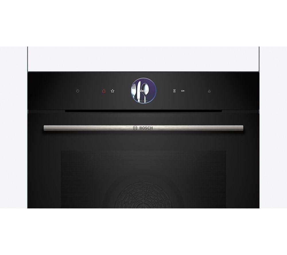BOSCH Series 8 HSG7364B1B Electric Steam Smart Oven - Black image number 2 of 16