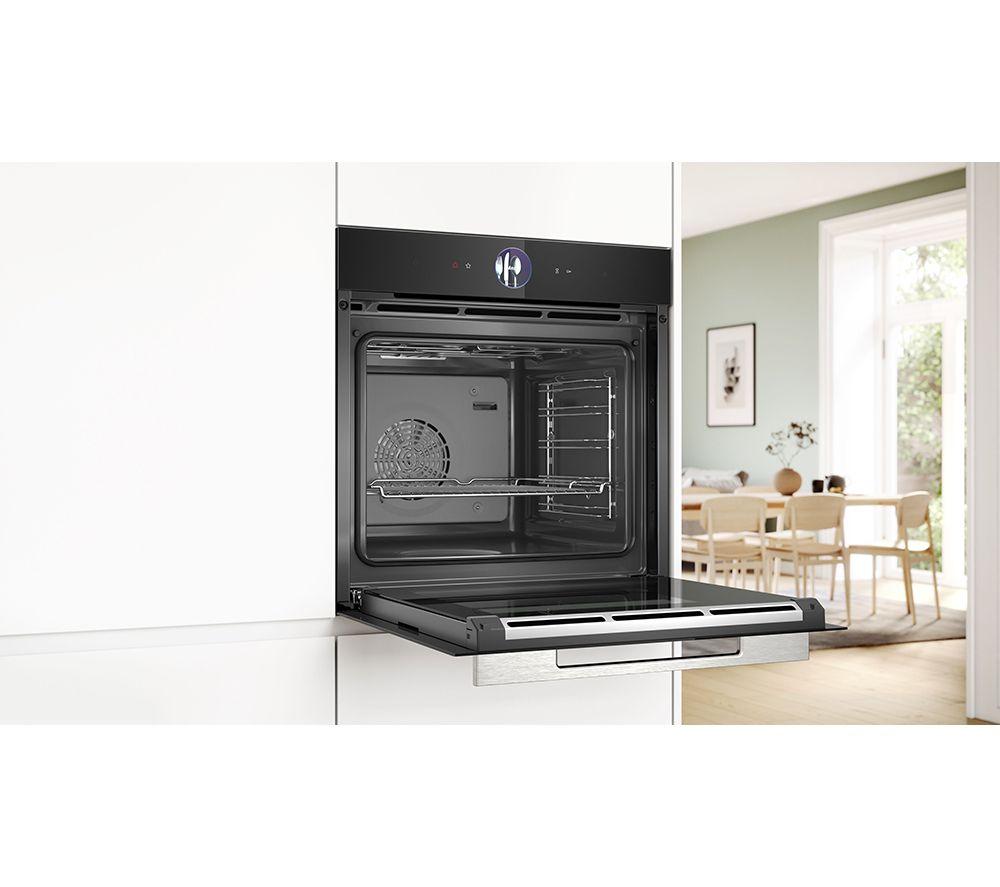 BOSCH Series 8 HSG7364B1B Electric Steam Smart Oven - Black image number 4 of 16