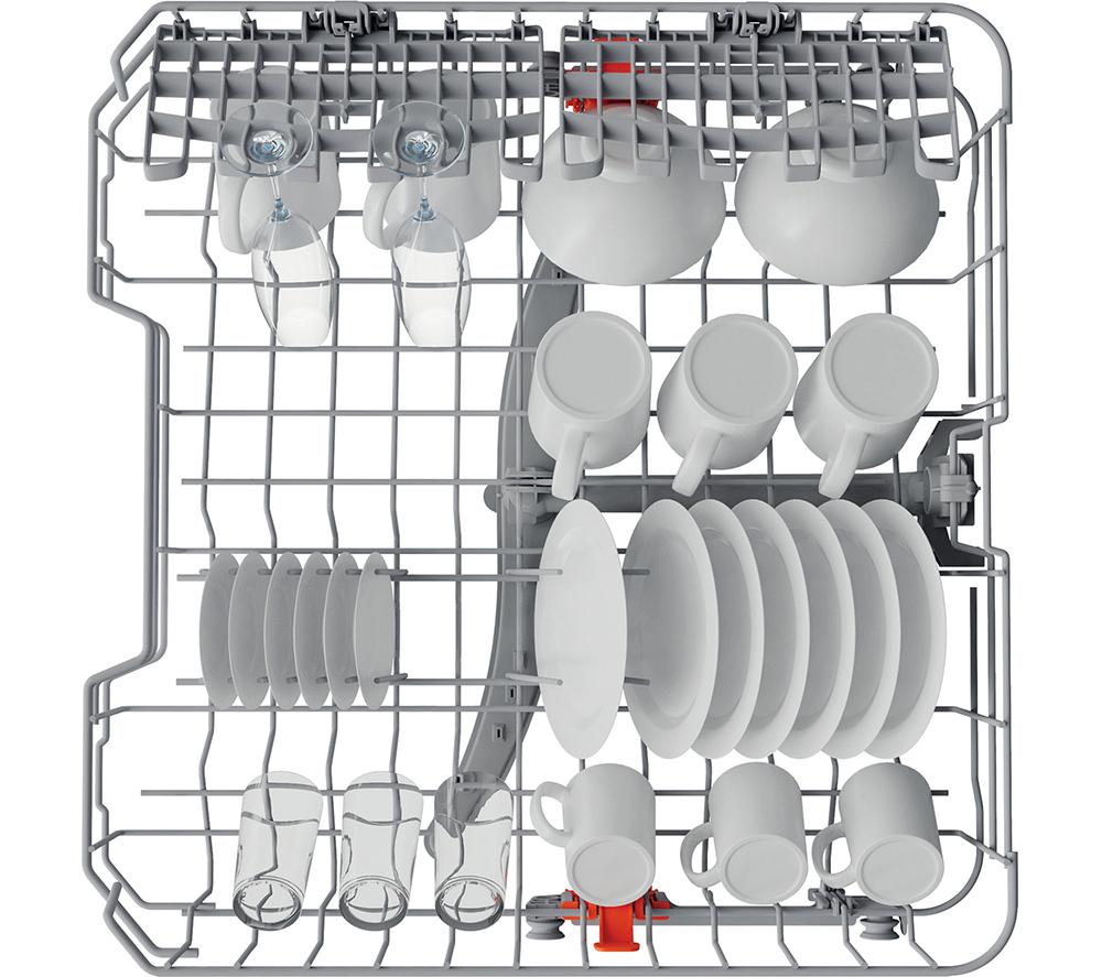 HOTPOINT H2F HL626 X UK Full-size Dishwasher - Inox image number 6 of 11