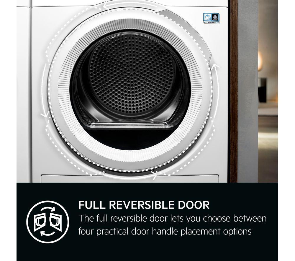 AEG 7000 series TR718L4B 8 kg Heat Pump Tumble Dryer - White image number 6 of 12