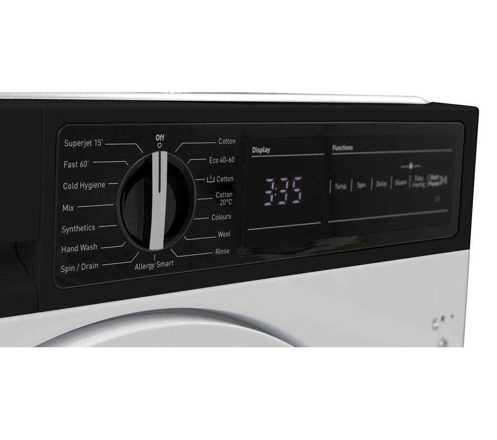 SHARP  ES-NIH714BWA-EN Integrated 7 kg 1400 Spin Washing Machine - White image number 12 of 12