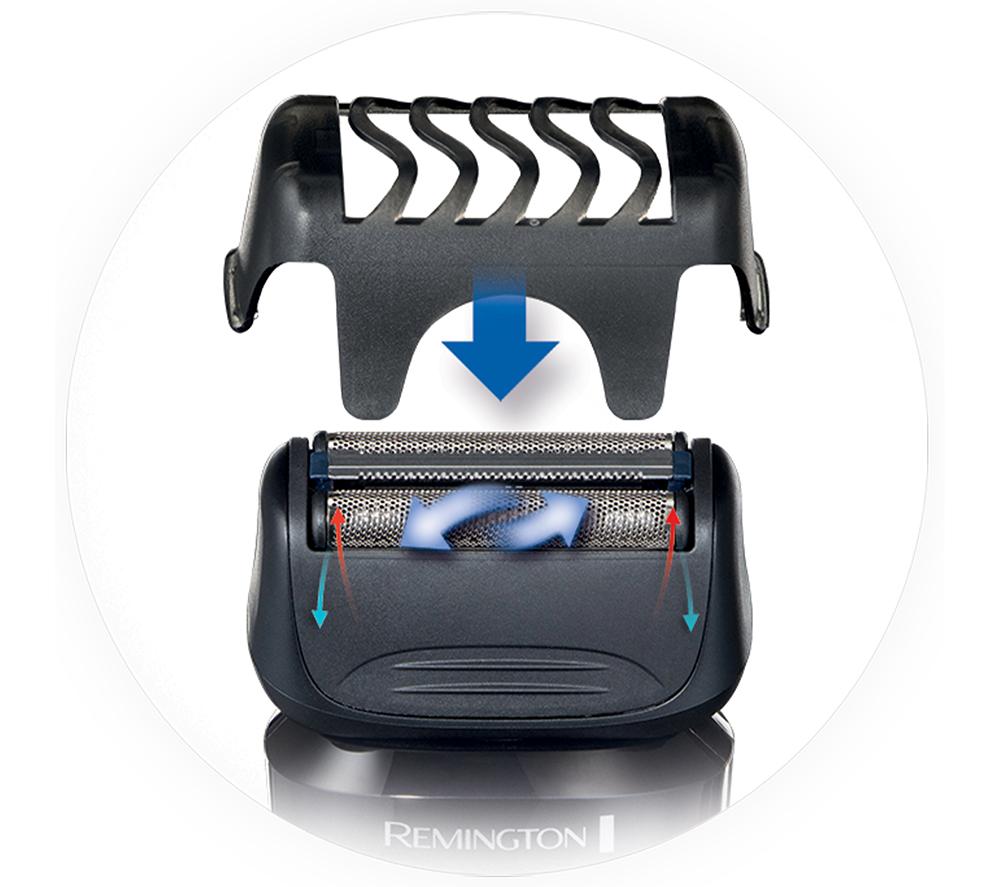 REMINGTON Style Series F4 Wet & Dry Foil Shaver - Black & Blue image number 5 of 8