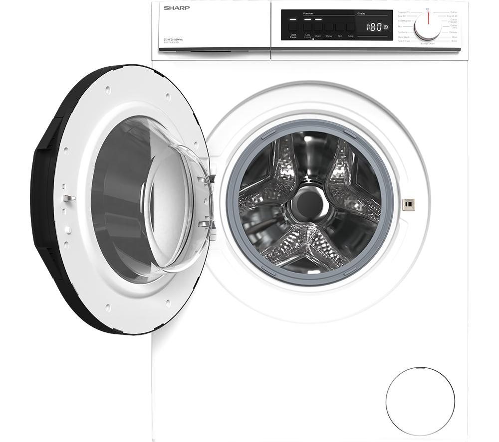 Buy SHARP ES-NFB814BWNA 8 kg 1400 Spin Washing Machine - White