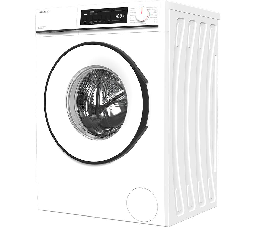 SHARP ES-NFB814BWNA 8 kg 1400 Spin Washing Machine - White