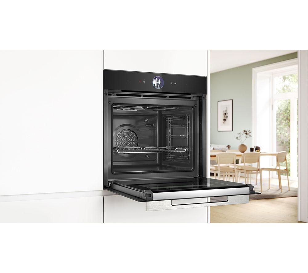 BOSCH Series 8 HBG7764B1B Electric Pyrolytic Smart Oven - Black image number 8 of 11