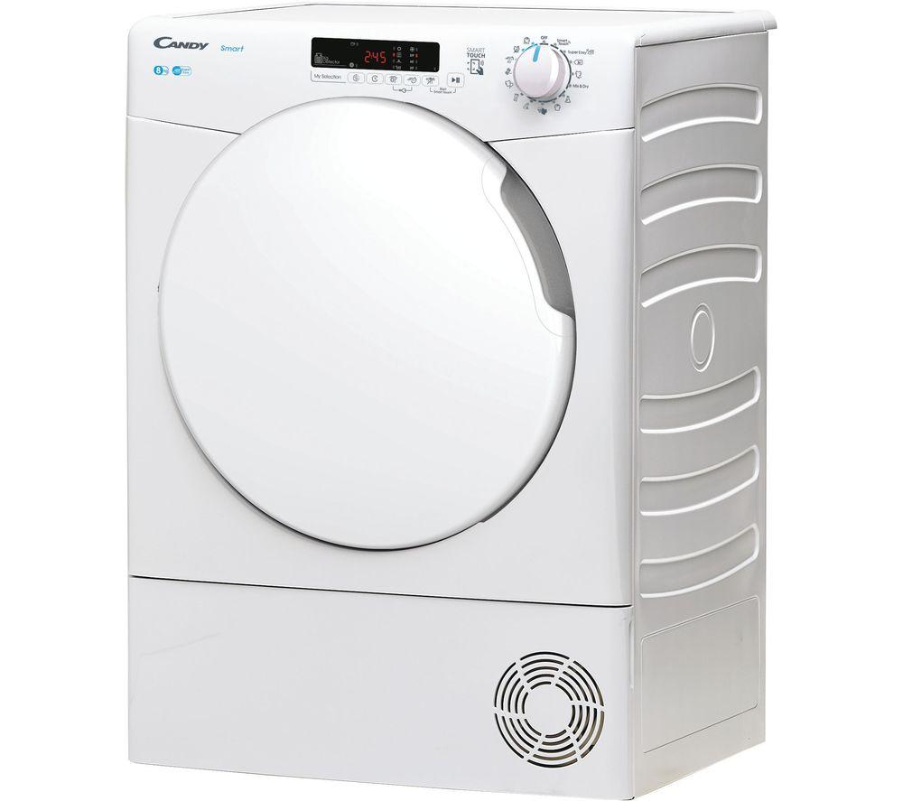 CANDY CSE C8DF NFC 8 kg Condenser Tumble Dryer - White image number 2 of 4