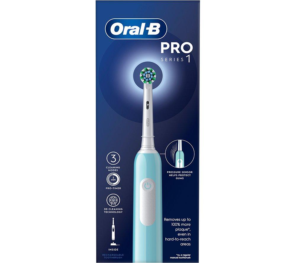 ORAL-B Pro 1 Electric Toothbrush - Blue image number 11 of 13