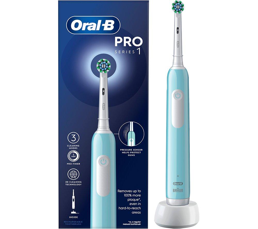 ORAL-B Pro 1 Electric Toothbrush - Blue image number 13 of 13