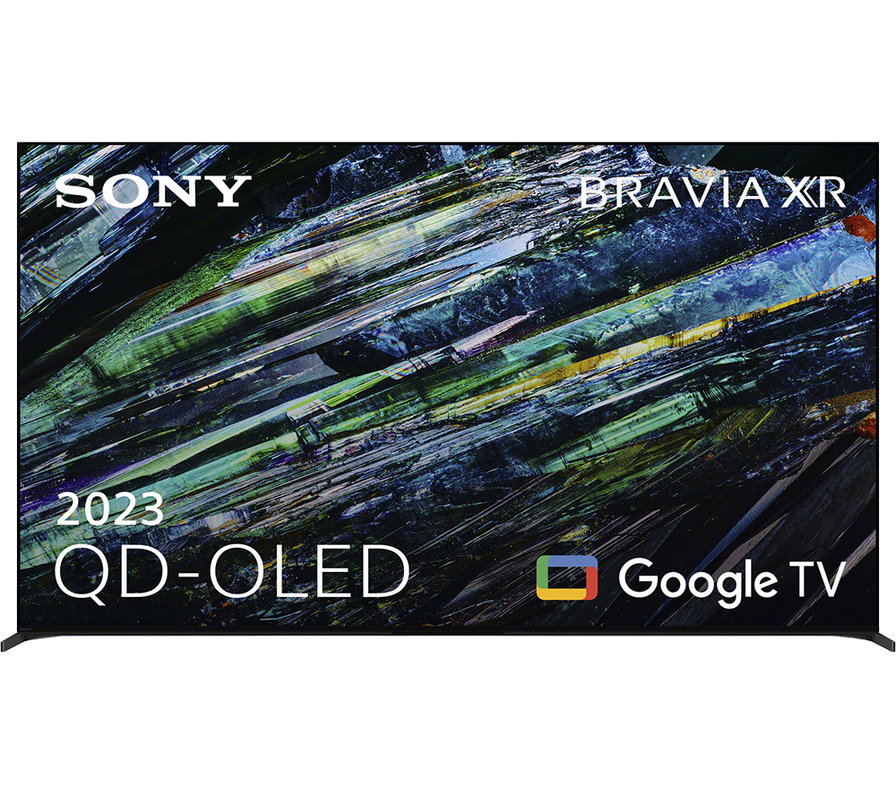 55 SONY BRAVIA XR-55A95LU  Smart 4K Ultra HD HDR OLED TV with Google TV & Assistant, Black