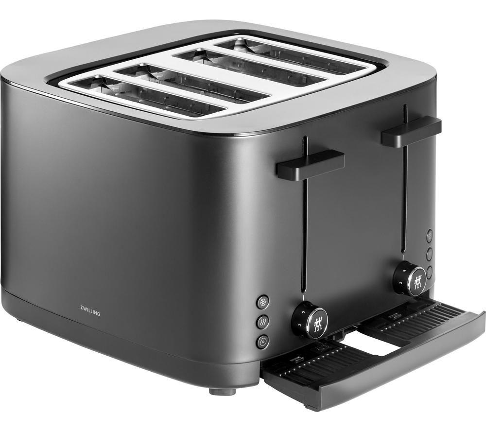 ZWILLING Enfinigy 53010-003-0 4-Slice Toaster - Black image number 3 of 3