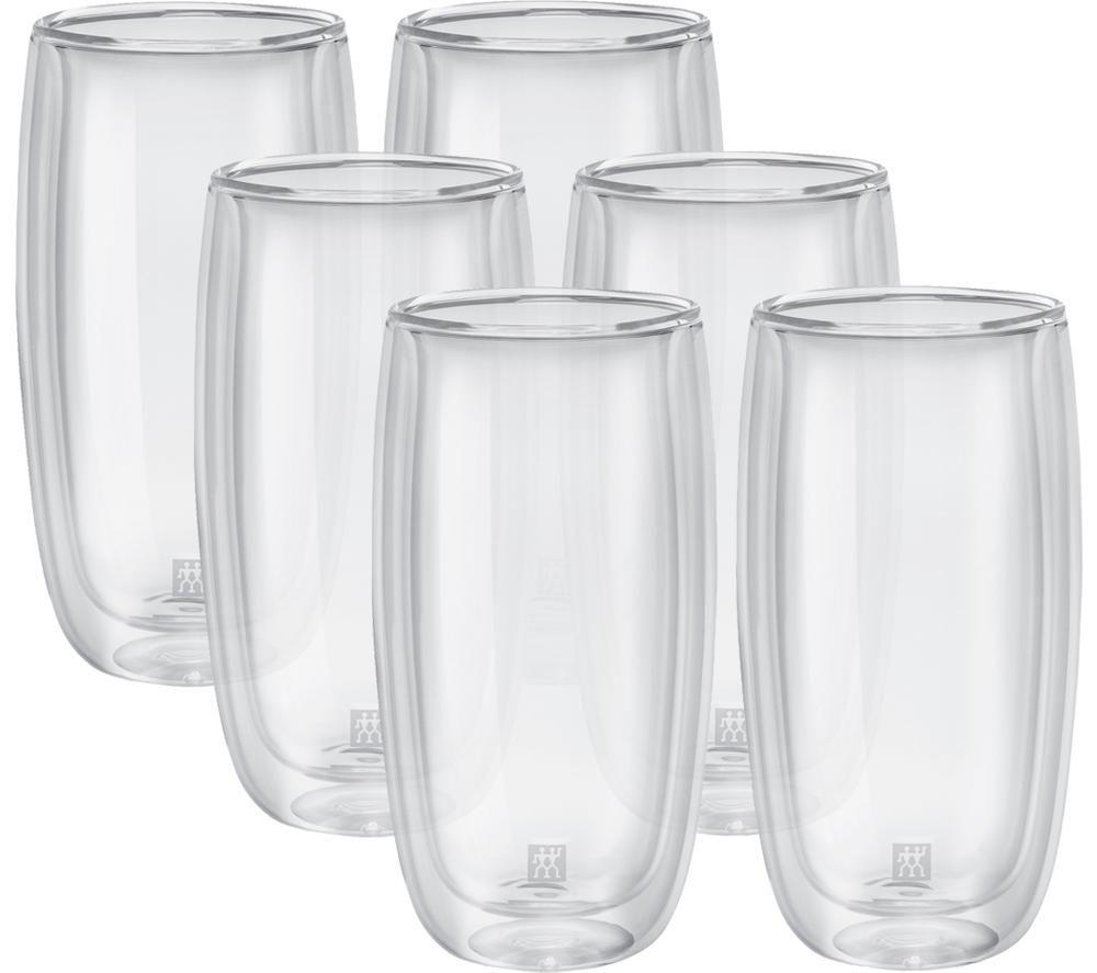 ZWILLING Sorrento Double Wall Soft Drink Glassware - Pack of 6