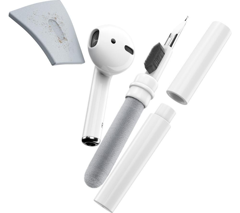 KEYBUDZ AirCare AirPods & AirPods Pro Cleaning Kit, White,Silver/Grey