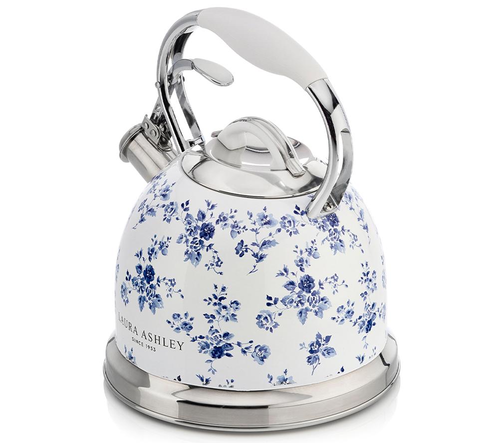 LAURA ASHLEY VQSBNK057LACR Traditional Stovetop Kettle - China Rose image number 5 of 7