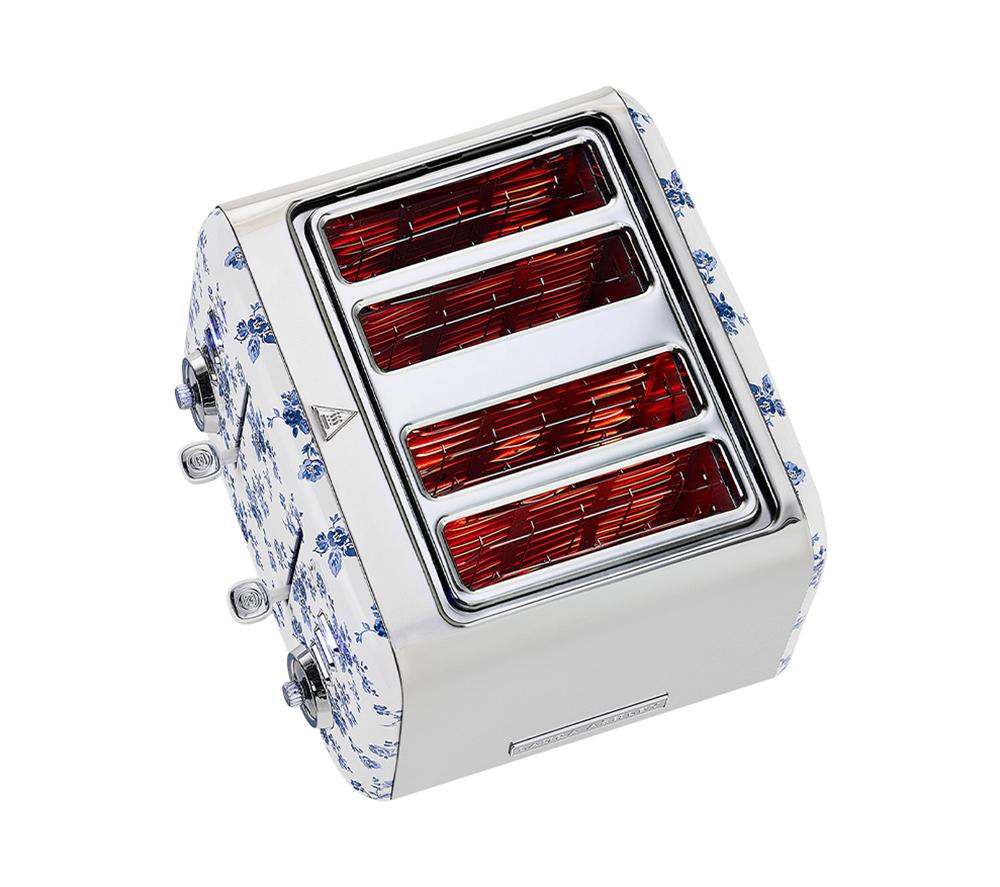 LAURA ASHLEY VQSBT583LACR 4-Slice Toaster - China Rose image number 9 of 9