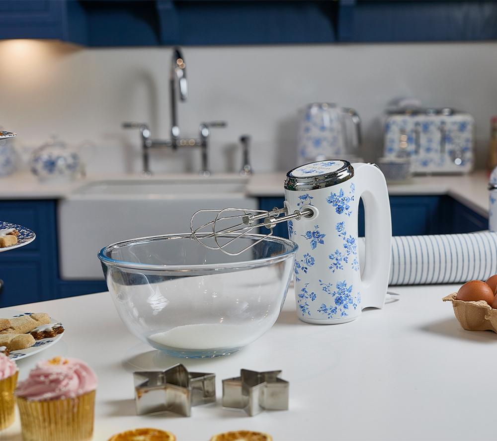 LAURA ASHLEY VQSBSMR57LACR Hand Mixer - China Rose image number 3 of 9