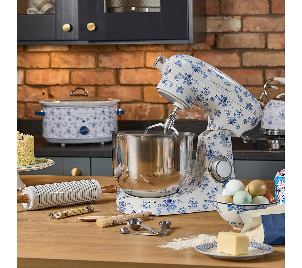 LAURA ASHLEY VQSBSMR56LACR Stand Mixer - White & Blue image number 2 of 25