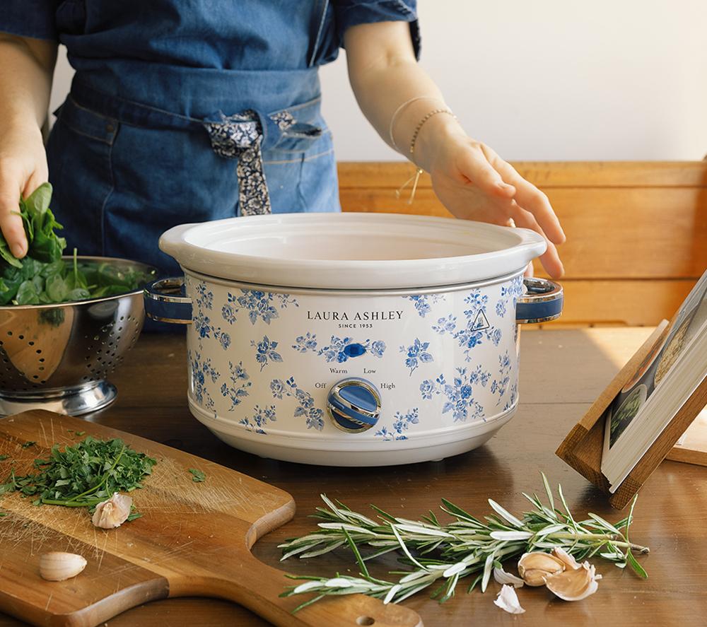 LAURA ASHLEY VQSLWC3LLACRUK Slow Cooker - China Rose image number 2 of 8