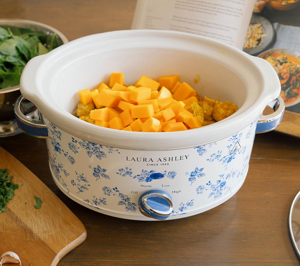 LAURA ASHLEY VQSLWC3LLACRUK Slow Cooker - China Rose image number 3 of 8