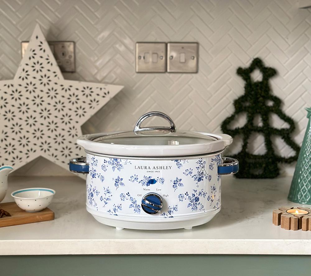 LAURA ASHLEY VQSLWC3LLACRUK Slow Cooker - China Rose image number 4 of 8