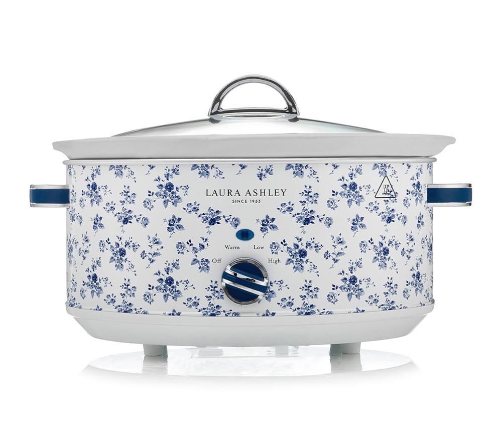 LAURA ASHLEY VQSLWC6LLACRUK Slow Cooker - White, White